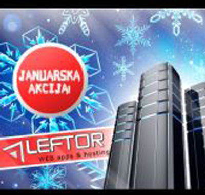 Akcija: 1 godina besplatnog prostora!
